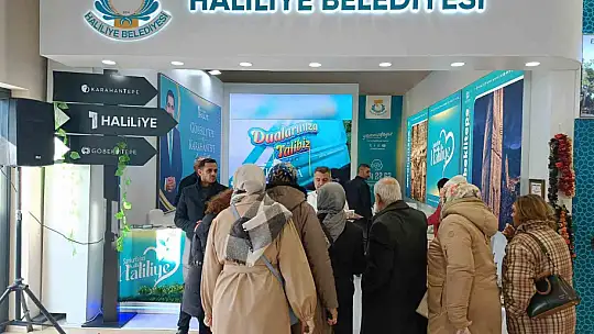 Haliliye Belediyesi standına büyük ilgi