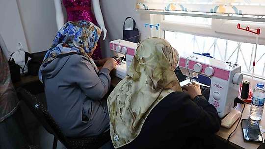 Haliliye'de kadınlara meslek ve eğitim desteği