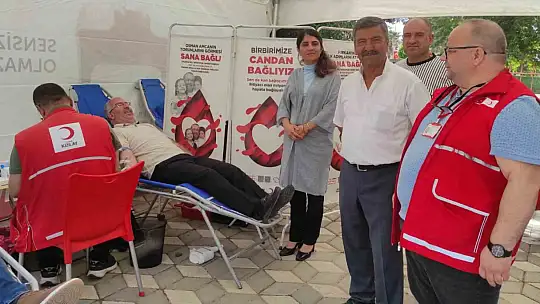 Halk Eğitim Merkezinde kan bağış kampanyası düzenlendi