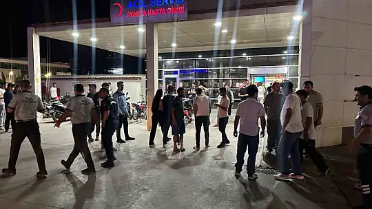 Hastanede iki grup arasında kavga