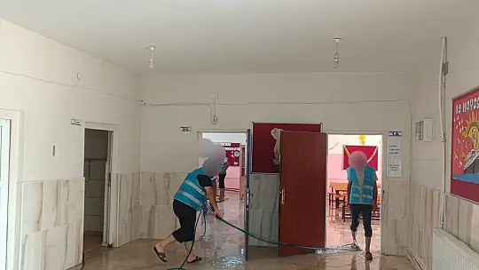 Hükümlüler okulları yeni döneme hazırladı