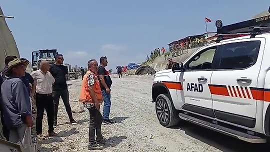 İçme suyu projesinde göçük: 1 işçi hayatını kaybetti, 1'i ağır yaralı