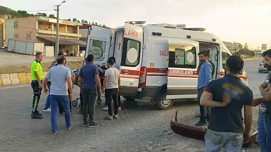 İki otomobil çarpıştı: 1 yaralı