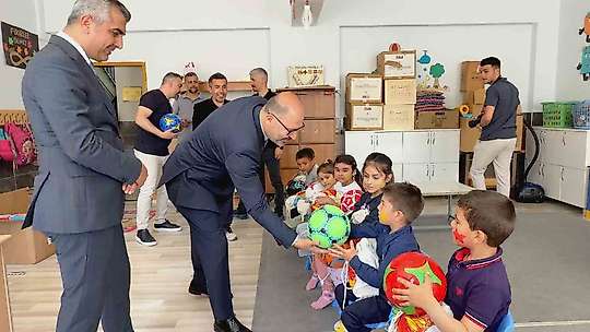 İstanbul Bahçelievler Milli Eğitim Müdürlüğünden Pazarcıklı öğrencilere moral desteği