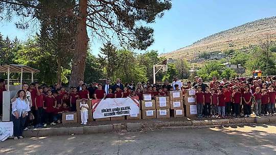 İstanbul Bahçelievler Milli Eğitim Müdürlüğünden Pazarcıklı öğrencilere moral desteği