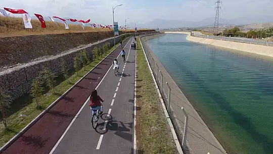 Kahramanmaraş'a 9 kilometrelik spor parkuru