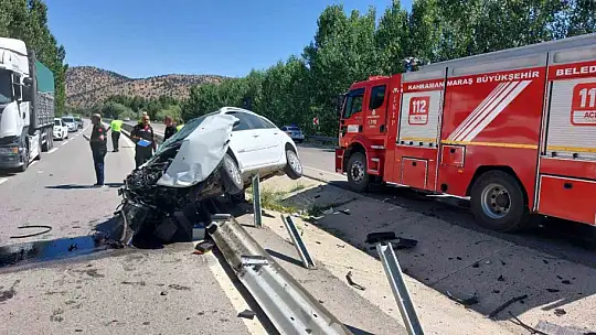Kahramanmaraş'ta 3 ayrı kazada 8 kişi yaralandı