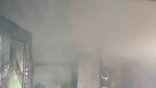 Kahramanmaraş'ta ev yangını