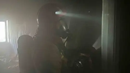 Kahramanmaraş'ta ev yangını