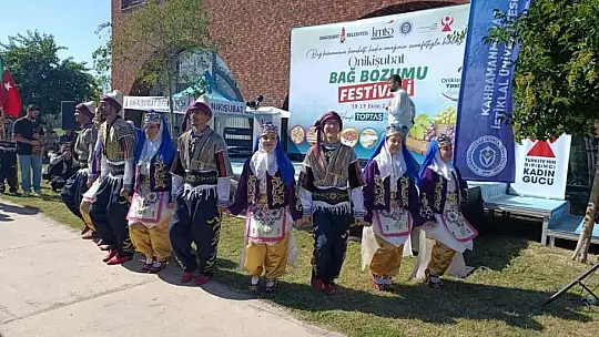 Kahramanmaraş'ta geleneksel bağ bozumu festivali