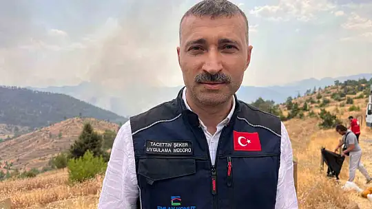 Kahramanmaraş'ta orman yangınına müdahale sürüyor