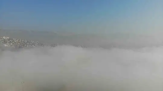 Kahramanmaraş'ta sis etkili oldu