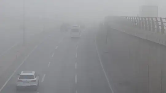 Kahramanmaraş'ta sis etkili oldu