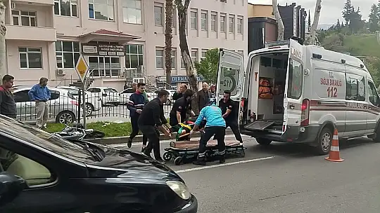 Kahramanmaraş'ta trafik kazası: 1 ağır yaralı