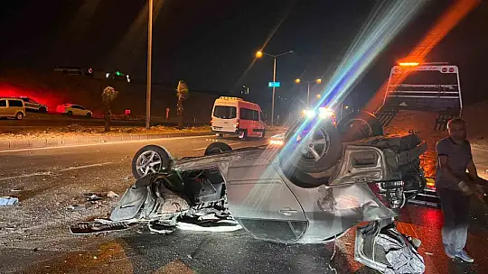 Kahramanmaraş'ta trafik kazası: 1 ağır yaralı