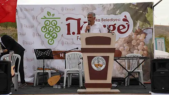Kahta 1. Bağbozumu Festivali başladı