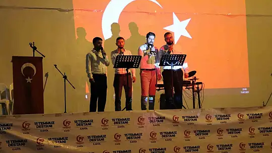 Kahta'da 15 Temmuz Milli Birlik ve Demokrasi Günü anıldı