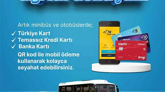 Kahta'da ulaşımda akıllı ödeme sistemi hizmete girdi