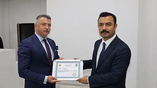 Kahta'de emniyet müdürü Sezer'e veda yemeği