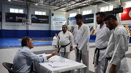 Karete dan sınavları Şanlıurfa'da ev sahipliğinde yapıldı