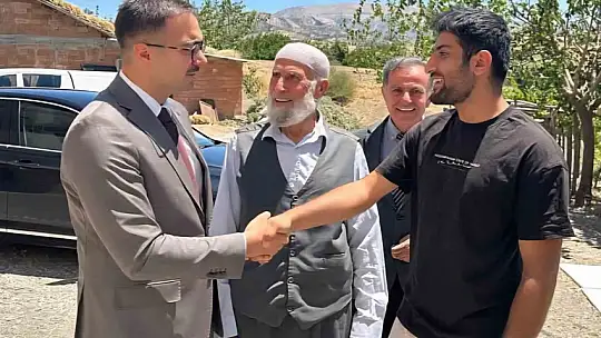 Kaymakamın ilk ziyareti şehit ailesine oldu