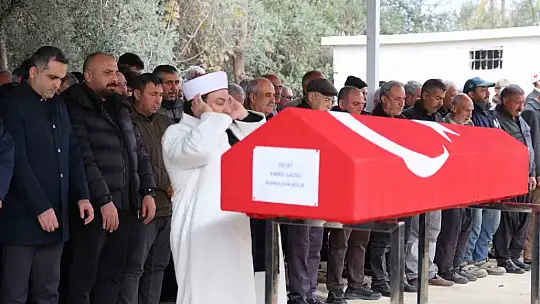 Kıbrıs Gazisi son yolculuğuna uğurlandı