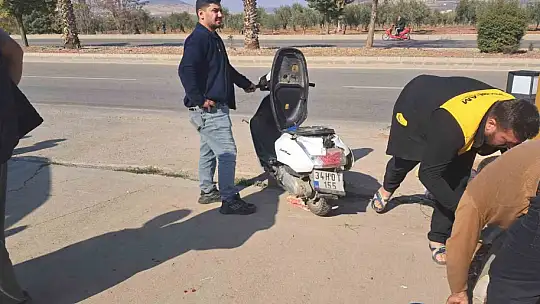 Kilis'te cip ile motosiklet çarpıştı: 1 ağır yaralı