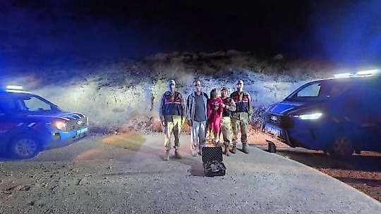 Kilis'te kaybolan 6 yaşındaki otizmli çocuk dronla bulundu