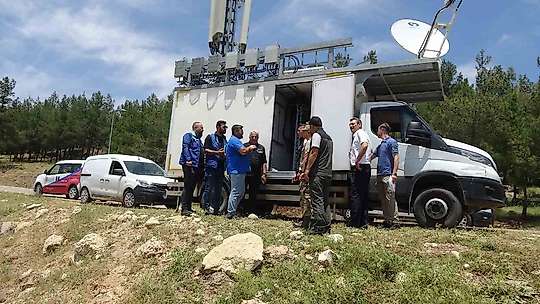 Kilis'te orman yangını müdahale tatbikatı yapıldı