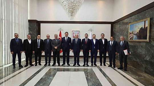 KKTC eski Cumhurbaşkanı Tatar Şanlıurfa'da