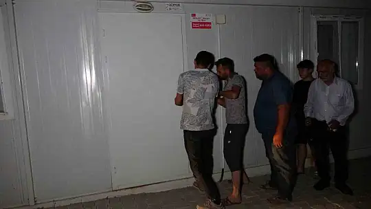 Konteynerden gelen kötü koku paniğe neden oldu