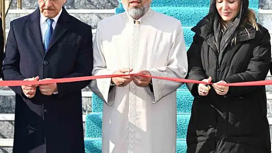 Kubbetü's-Sahra Camii Malatya'da ibadete açıldı