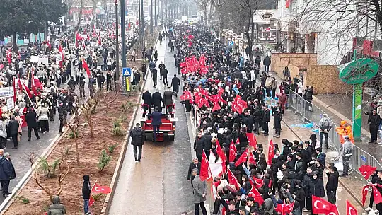 Kurtuluş destanının 106'ıncı yılında Kahramanmaraş tek yürek oldu