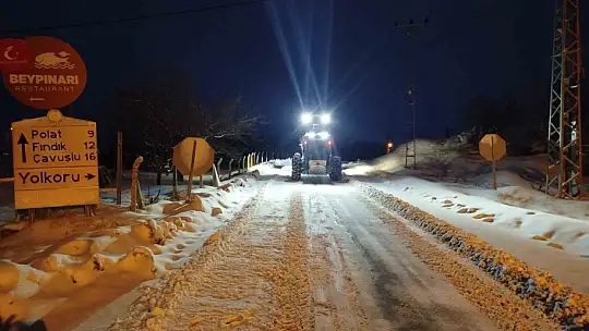 Malatya'da 176 mahalle yolu ulaşıma açıldı