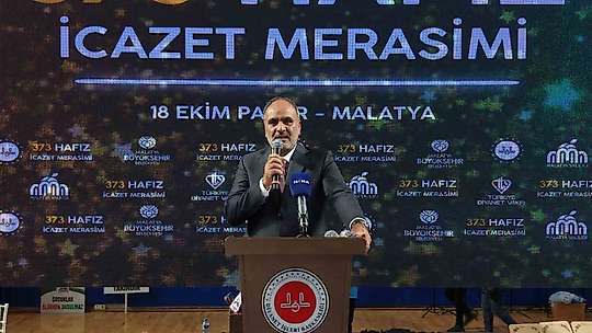 Malatya'da 373 hafız icazet aldı