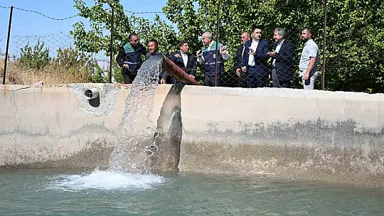 Malatya'da 4 bin 500 dönüm arazi sulanacak