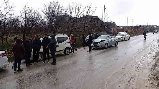 Malatya'da 5 araçlı zincirleme kaza: 4 yaralı