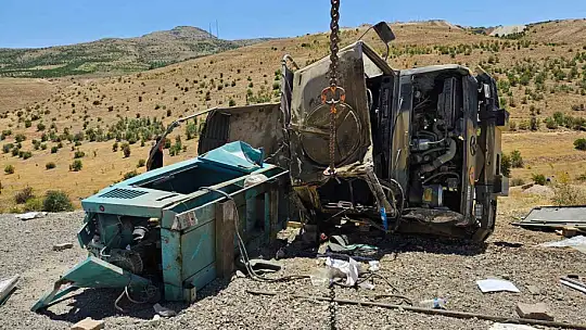 Malatya'da askeri araç devrildi: 2 asker yaralandı