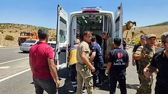 Malatya'da askeri araç devrildi: 1 şehit, 1 asker yaralı