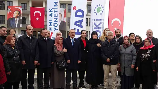 Malatya'da deprem konutlarının anahtar teslimi sürüyor