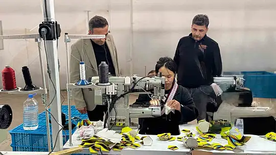 Malatya'da futbol topu üretimine başlandı