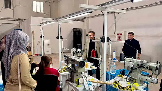 Malatya'da futbol topu üretimine başlandı