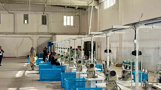 Malatya'da futbol topu üretimine başlandı