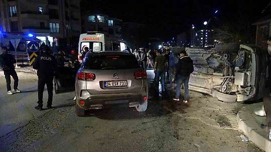 Malatya'da iki otomobil çarpıştı: 4 yaralı