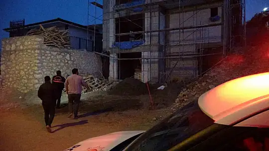 Malatya'da inşaatta düşen işçi hayatını kaybetti