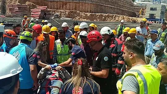 Malatya'da inşaatta iş kazası: 1 işçi yaralandı