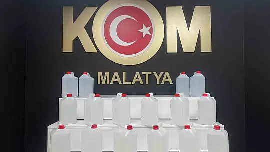 Malatya'da kaçak makaron ve etil alkol ele geçirildi