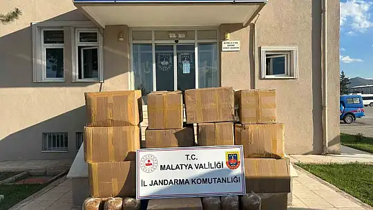 Malatya'da Kaçakçılık operasyonları: 9 gözaltı