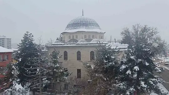Malatya'da kar yağışı etkili oluyor