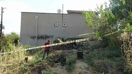 Malatya'da kayısı bahçesinde obruk oluştu